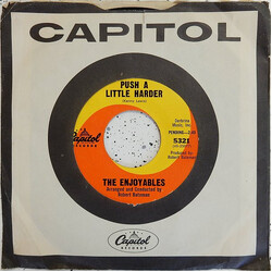 The Enjoyables Push A Little Harder / We'll Make A Way USED VINYL 7INCH 45 RPM SINGLE