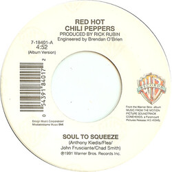 Red Hot Chili Peppers Soul To Squeeze VINYL 7" USED