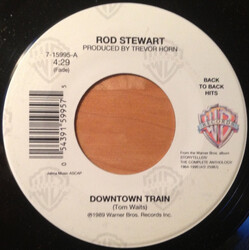 Rod Stewart Downtown Train / Broken Arrow USED VINYL 7INCH 45 RPM