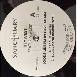 Key West / Erik (2) Looks Like I'm In Love Again USED VINYL 12INCH PROMO 33 S RPM