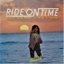 Tatsuro Yamashita Ride On Time VINYL 7" USED