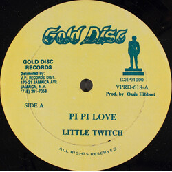 Little Twitch / Captain Barkey Pi Pi Love / Cho Vinyl 12" USED