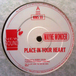 Wayne Wonder Place In Your Heart Vinyl 12" USED
