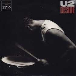 U2 Desire USED VINYL 7INCH 45 RPM SINGLE LIMITED EDITION