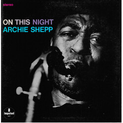 Archie Shepp On This Night Vinyl LP USED