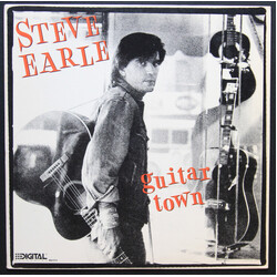 Steve Earle Guitar Town Vinyl LP USED