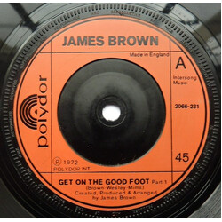 James Brown Get On The Good Foot USED VINYL 7INCH 45 RPM
