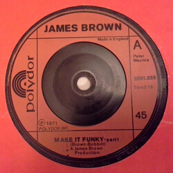 James Brown Make It Funky USED VINYL 7INCH 45 RPM SINGLE REISSUE