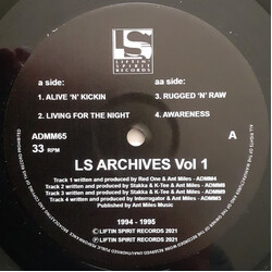 Various LS Archives Vol 1 USED VINYL 12INCH 33 S RPM EP