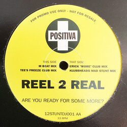 Reel 2 Real Are You Ready For Some More? VINYL 12" USED