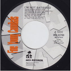 Fine Young Cannibals I'm Not Satisfied USED VINYL 7INCH