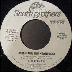 Tim Feehan Listen For The Heartbeat Vinyl 7" USED