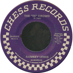 Ramsey Lewis The "In" Crowd / Hang On Sloopy USED VINYL 7INCH SINGLE 45 RPM REISSUE