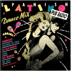Latino Dance Machine Spanish Latino Dance Mix Vinyl LP USED