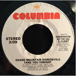 The Ozark Mountain Daredevils Take You Tonight USED VINYL 7INCH 45 RPM PROMO