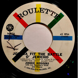 Jimmie Rodgers (2) / Joe Reisman And His Orchestra / Joe Reisman Chorus Joshua Fit The Battle O' Jericho / Just A Closer Walk With Thee USED VINYL 7IN
