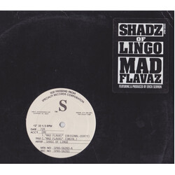 Shadz Of Lingo Mad Flavaz USED VINYL 12INCH PROMO TEST PRESSING
