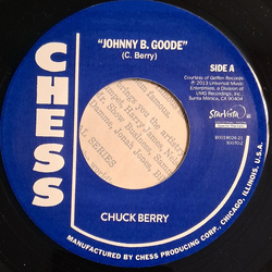 Chuck Berry Johnny B. Goode / Around & Around USED VINYL 7INCH SINGLE REISSUE