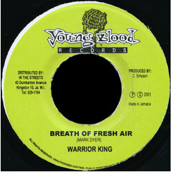 Warrior King Breath Of Fresh Air USED VINYL 7INCH 45 RPM