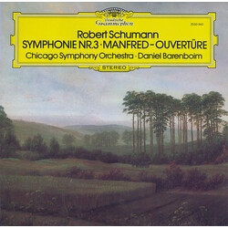 Robert Schumann / Chicago Symphony Orchestra / Daniel Barenboim Symphonie Nr. 3 ∙ Manfred-Ouvertüre Vinyl LP USED