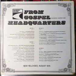Various From Gospel Headquarters, Nashboro Sampler 0005 New Releases, August 1976 "Nashboro-Creed Super Sampler" Vinyl LP USED