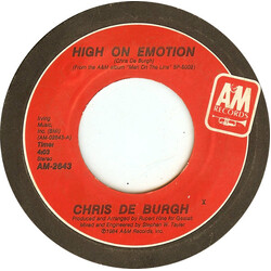 Chris De Burgh High On Emotion USED VINYL 7INCH SINGLE 45 RPM