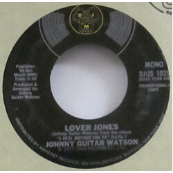 Johnny Guitar Watson Lover Jones USED VINYL 7INCH 45 RPM PROMO
