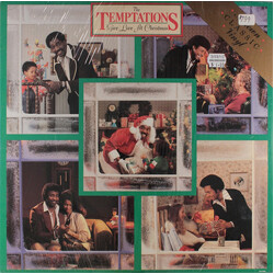 The Temptations Give Love At Christmas Vinyl LP USED