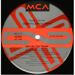 Saint Etienne / Etienne Daho He's On The Phone USED VINYL 12INCH 33 S RPM