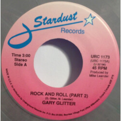 Gary Glitter Rock And Roll Part 2 / I Didn't Know I Loved You (Till I Saw You Rock And Roll) USED VINYL 7INCH SINGLE 45 RPM REISSUE