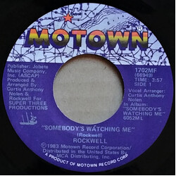 Rockwell Somebody's Watching Me USED VINYL 7INCH 45 RPM SINGLE