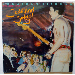 Jonathan Richman & The Modern Lovers Jonathan Sings! Vinyl LP USED