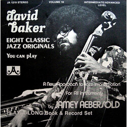 Jamey Aebersold Eight Classic Jazz Originals By David Baker Vinyl LP USED