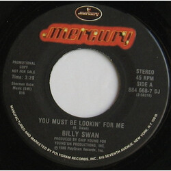 Billy Swan You Must Be Lookin' For Me USED VINYL 7INCH 45 RPM SINGLE PROMO