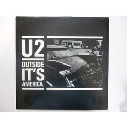 U2 Outside It's America Vinyl LP USED