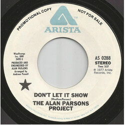 The Alan Parsons Project Don't Let It Show USED VINYL 7INCH 45 RPM SINGLE PROMO STYRENE STEREO MONO