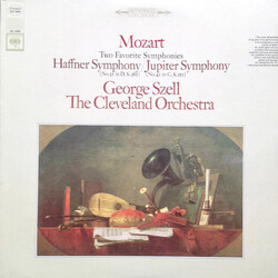 George Szell / The Cleveland Orchestra / Wolfgang Amadeus Mozart Two Favorite Symphonies Vinyl LP USED