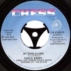 Chuck Berry My Ding-A-Ling USED VINYL 7INCH 45 RPM SINGLE STYRENE