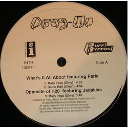 Drag-On What's It All About USED VINYL 12INCH 33 S RPM PROMO