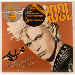 Billy Idol Whiplash Smile Vinyl LP USED