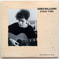 Greg Williams (2) Even Time / I Can't Breathe USED VINYL 7INCH 45 RPM SINGLE LIMITED EDITION