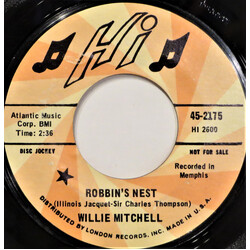 Willie Mitchell Robbin's Nest USED VINYL 7INCH 45 RPM SINGLE PROMO STYRENE