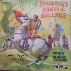 Alastair McDonald Scottish Battle Ballads Vinyl LP USED