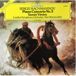 Sergei Vasilyevich Rachmaninoff / Tamás Vásáry / The London Symphony Orchestra / Yuri Ahronovitch 3. Klavierkonzert • Piano Concerto No. 3 Vinyl LP US