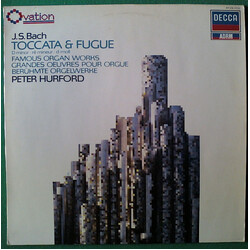 Johann Sebastian Bach / Peter Hurford Toccata & Fugue, D Minor Vinyl LP USED