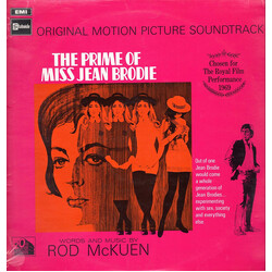 Rod McKuen The Prime Of Miss Jean Brodie: Original Motion Picture Soundtrack Vinyl LP USED