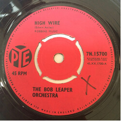 Bob Leaper Orchestra High Wire / The Lost World USED VINYL 7INCH 45 RPM SINGLE