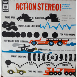 No Artist Action Stereo ! Adventures In Stereo Sound Effects Vinyl LP USED