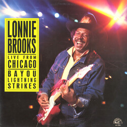 Lonnie Brooks Live From Chicago - Bayou Lightning Strikes Vinyl LP USED