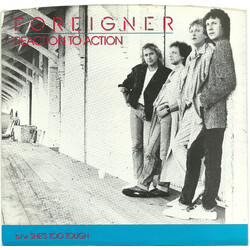 Foreigner Reaction To Action VINYL 7" USED